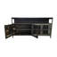 Media Console with Glass Doors, 67x16x35