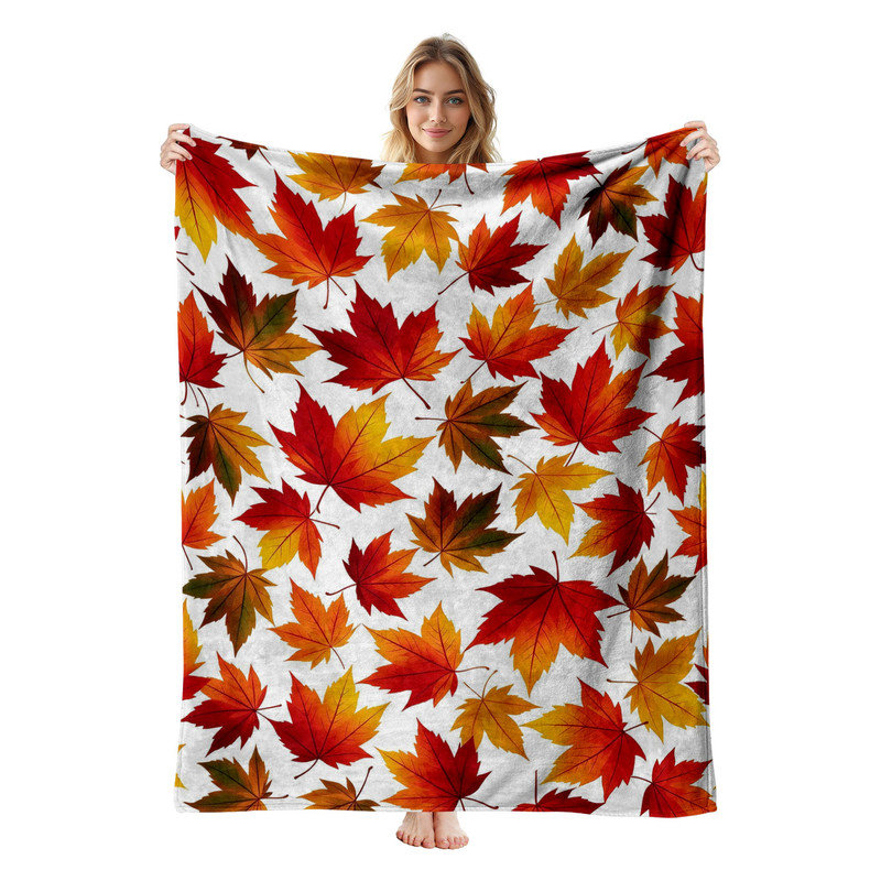 Jeté JYK, Feuilles d'automne colorées