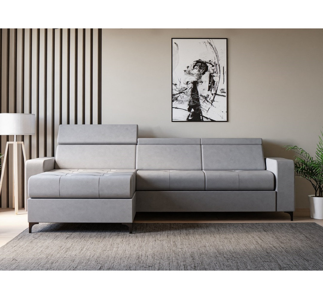 Ecksofa Angelyne mit Bettfunktion