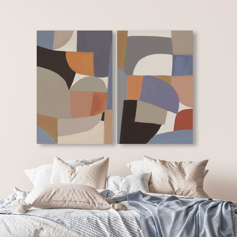 Muted Prelude Set Set by Oliver Gal, 30"H x 20"W, Gallery Wrapped