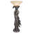 Lampe de table Peacock Goddess Torchiere