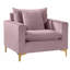 Fauteuil large en velours Naomi-1753535278