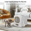 Cusson Enclosed Litter Box with Scoop