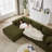 Modern Upholstered Boneless Sectional Sofa Couch Set, Modular L Shaped Sectional Living Room Sofa Set with 6 Pillows, Free Combination Sofa Couch for Living Room, Bedroom-761997190-767926629