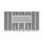 Ensemble d'armoires de rangement 8 pièces Bold Series-32735588-32735587-32735586