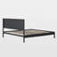 Lit plateforme en bois massif avec tête de lit Led-364890650-364890653