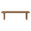 Banc en bois avec pieds robustes