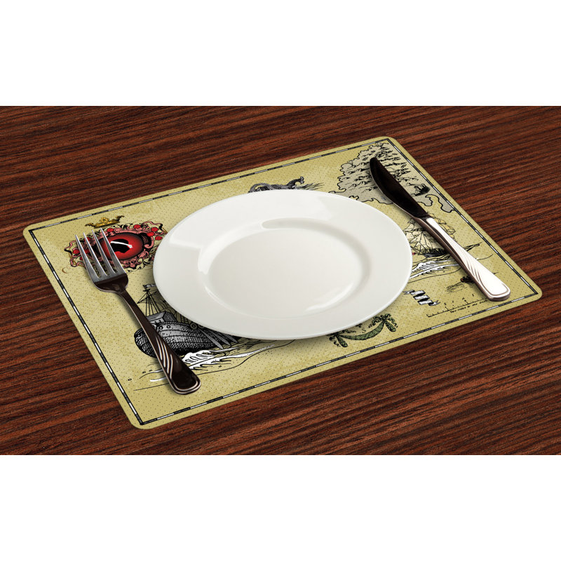 Polyester Nautical Rectangle Placemat