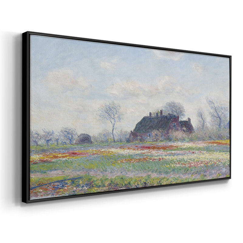 Paysage, série Mxxvi, toile tendue avec châssis, prête à être accrochée, H 25 po x l 49 po, Noir