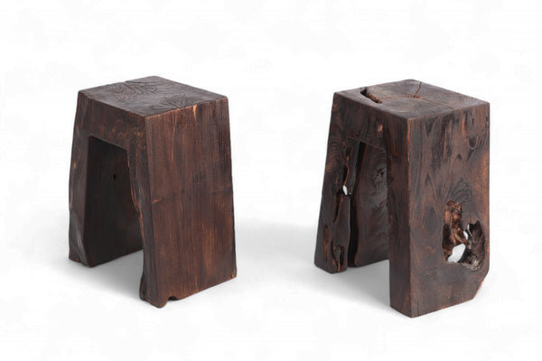 Table de chevet en teck 13,7795275590551 po