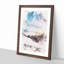 The Cloudy Mountains - Picture Frame Graphic Art-56924723-56924724