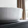Tikamoon Luna 16.54'' Ceramic Circular Bathroom Sink
