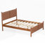 Lit plateforme tapissier Samson
