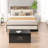 Space-saving Queen Beds, Beige Metal Platform With Storage