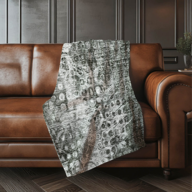 Jeté Sherpa ASB577 Addison, Gris anthracite