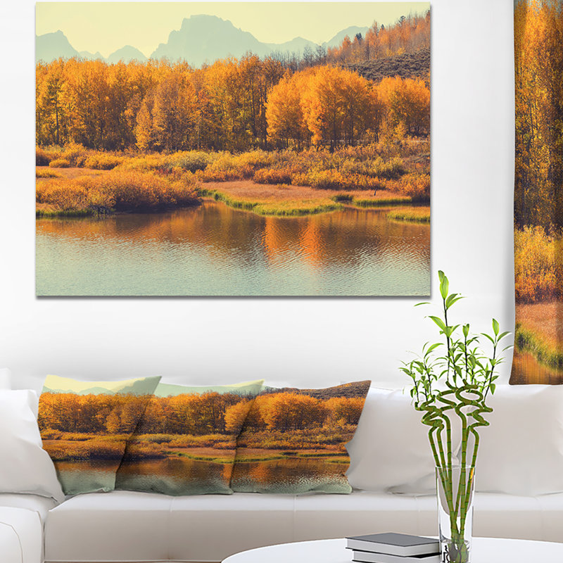 « glacier national park », reproduction de photo sur toile tendue, H 30 po x l 40 po x P 1,5 po