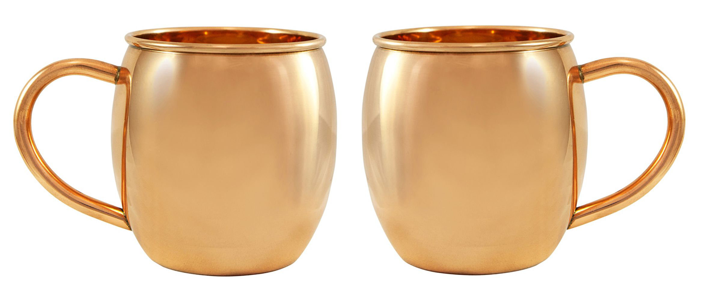 Alchemade 100 Pure Hammered Copper Mug Barrel Shape Copper Mugs 16