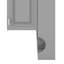 Armoire de salle de bain avec miroir, armoire à pharmacie murale avec tablettes réglables et espaces ouverts, armoire de rangement pour salle de bain 35 "x 28"-347586576