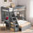 Bunk Bed With Desk And Usb-2137716252