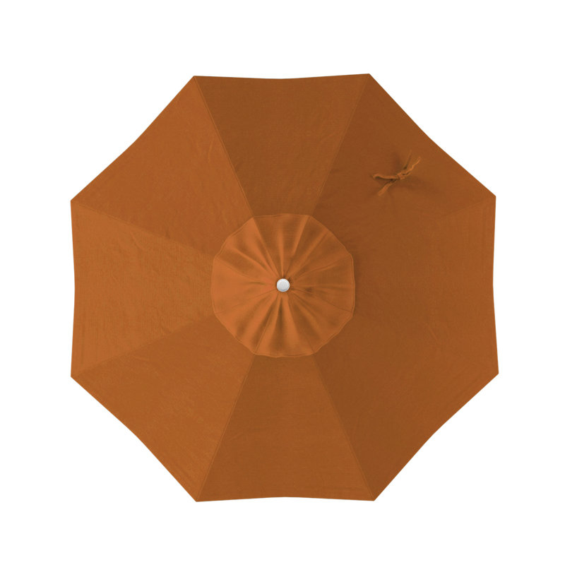 Parasol sunbrella de marché 7,5' Wallach, Toile Sunbrella® tangerine