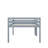 Full Rubber Wood Loft Bed With Ladder-1777256522