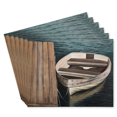 Rowboats Polyester Orlane Set of 6 | Home Decor Essentials