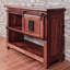115 cm W Solid Wood Top Console Table