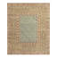 Distressed Homage Hand Knotted Wool Floral Area Rug-1344230325