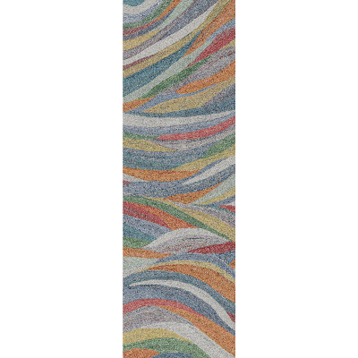 Global Recycled Standard Desertscape Hand-Tufted Recycled Indoor/Outdoor Rug Multicolor