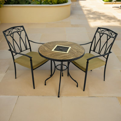 Haslemere 2 Seater Bistro Set with Cushions