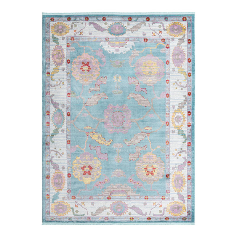 Paragon Floral Indoor Rug, Rectangle 9' x 12'