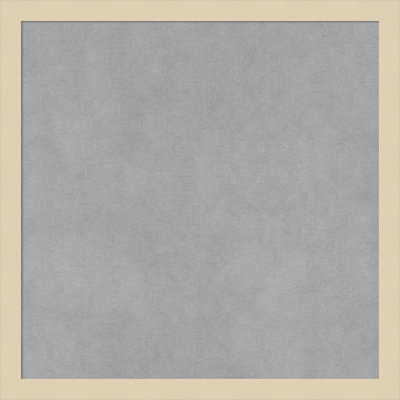 Tableau magnétique à cadre naturel Svelte