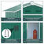 Bhola 6.5ft x 3.5ft Metal Garden Shed