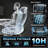 Big And Tall Office Chair With Adjustable 5d Flip Arms＆lumbar Support-1580395780