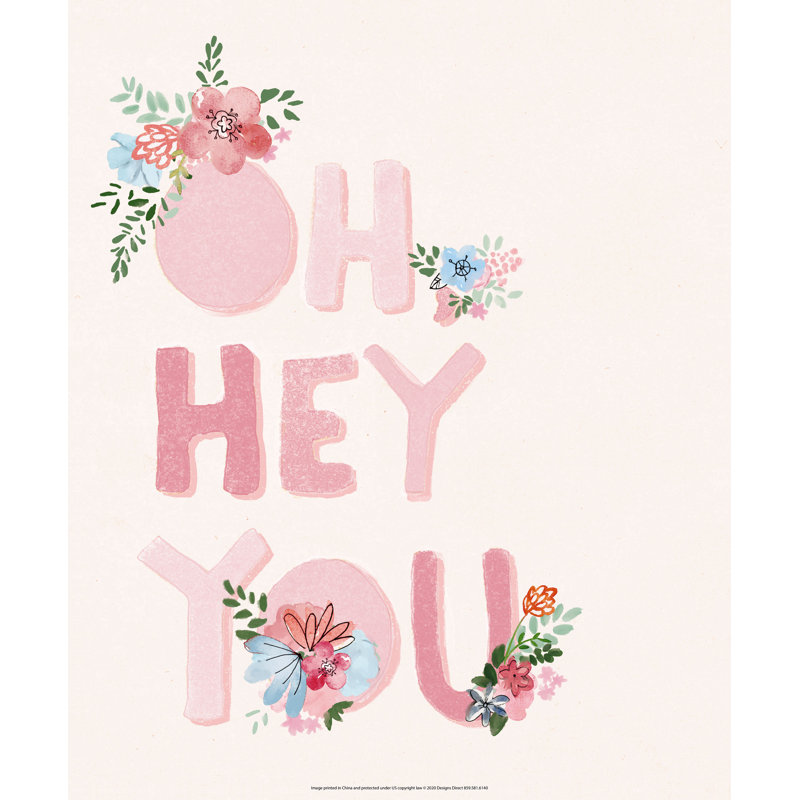Oh Hey You - imprimé, H 30 po x l 20 po