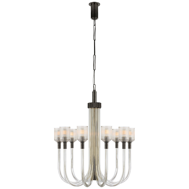 Kelly Wearstler Reverie Medium Single Tier Chandelier, Bronze