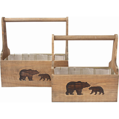 Delja 2 Piece Mdf Decorative Box Set