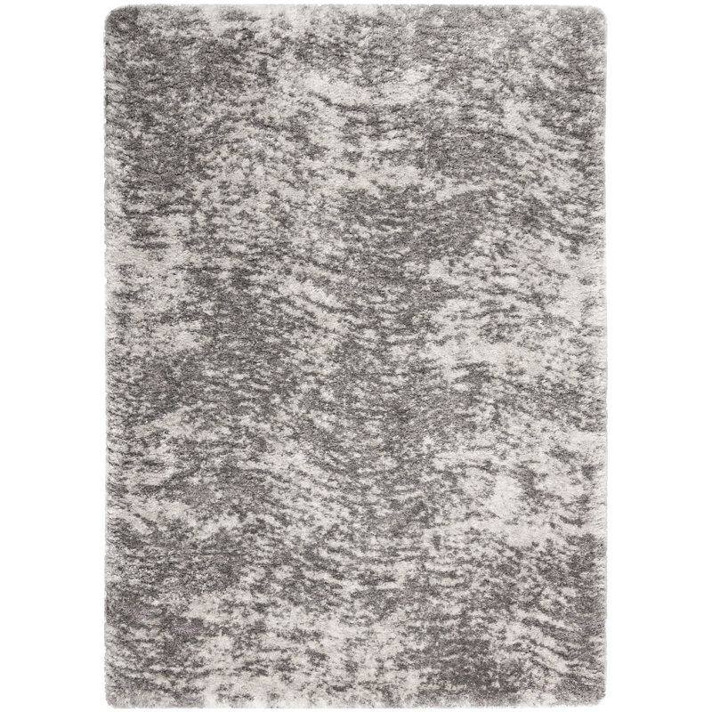 Abstract Indoor Rug, Rectangle 6'7" x 9'2"