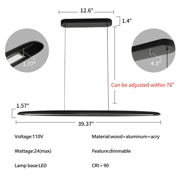 Dimensions du produit