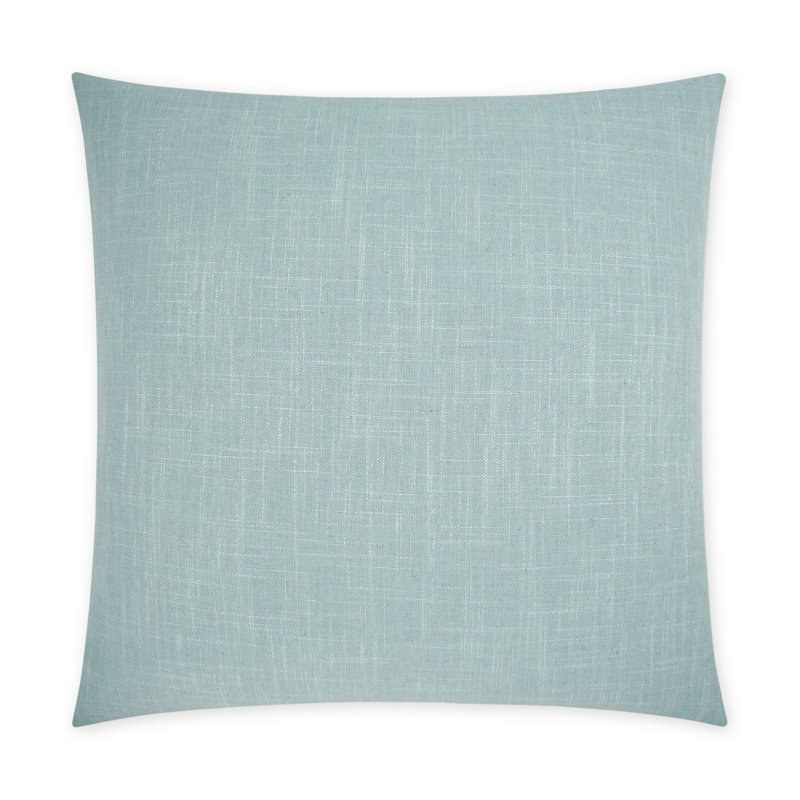 Coussin décoratif Lena, Brume, Carré 22 po