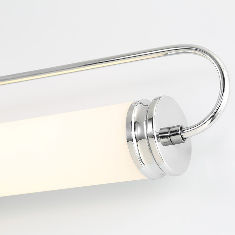 Meuble-lavabo 1 lumière 35 po Tellie, Chrome chrome