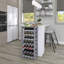 Coltan 28 Bottle Solid Wood Floor Wine Bottle Rack-274754468
