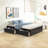 Bed With Twin Trundle And Two Drawers-976543019