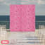 Panneau mural rose artificiel
