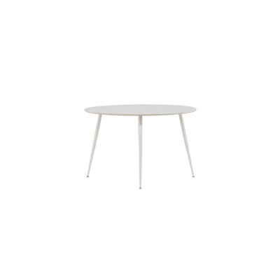 Colm Round Metal Base Dining Table