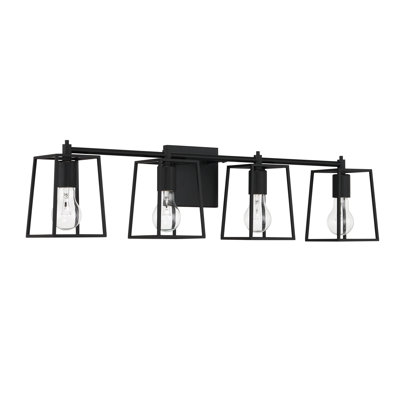 Éclairage pour meuble-lavabo à 4 lumières Marlayah