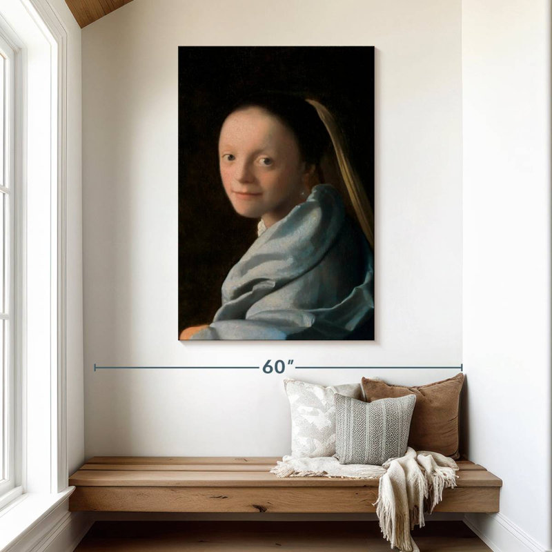 Étude d'une jeune femme 1665-1667, H 48 po x l 32 po