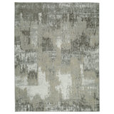 Orgito Washable Abstract Indoor Rug