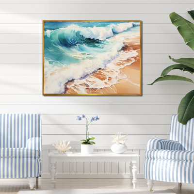 " Beach Photo Oceanic Rhythms XIV "