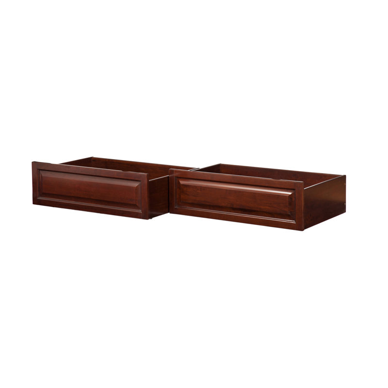 Kimbro Underbed Storage Drawers, Walnut